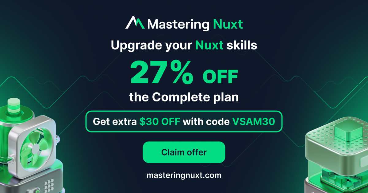 Mastering Nuxt | The official courses for learning Nuxt