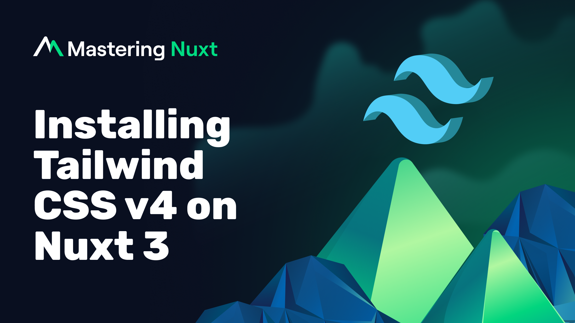 Installing tailwind css v4 on nuxt 3